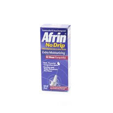 Afrin No Drip 12 Hour Pump Mist, Extra Moist 0.5oz