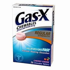 Gas-X Antigas Tablets, Cherry Creme 36 ea - OutpatientMD.com
