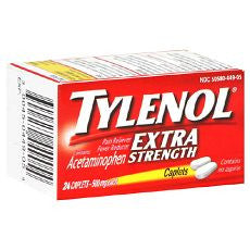 Tylenol Extra Strength Caplets 24's - OutpatientMD.com