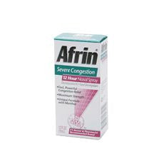 Afrin 12 Hour Nasal Spray, Severe Congestion 0.5oz