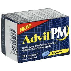 Advil PM Pain Reliever / Nighttime Sleep-Aid