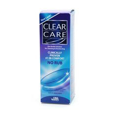 Clear Care No Rub Cleaning & Disinfecting Solution