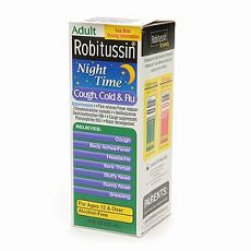 Robitussin Nighttime Cough, Cold & Flu 8 oz - OutpatientMD.com