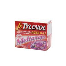 Tylenol Jr. Fever Reducer & Pain Meltaways 24 ea - OutpatientMD.com