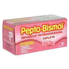 Pepto-Bismol Easy to Swallow Caplets 40 ea - OutpatientMD.com