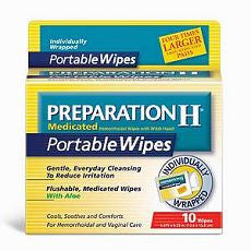 Preparation H Hemorrhoidal Wipes, Maximum Strength - OutpatientMD.com