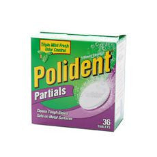 Polident for Partials, 5 Minute Cleanser 36 ea - OutpatientMD.com