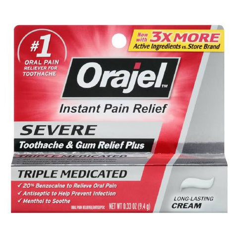 Orajel Severe Toothache Pain Relief 0.33 oz