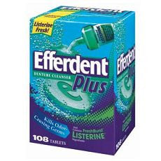 Efferdent Plus Denture Cleanser With FreshBurst