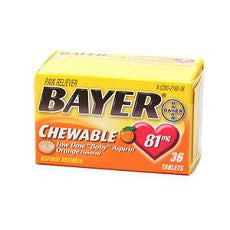 Bayer Low Dose "Baby" Aspirin Pain Reliever, 81mg - OutpatientMD.com