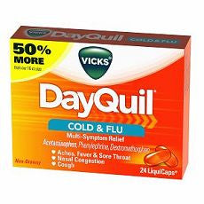 Dayquil Cold & Flu Liquicaps 24 ea - OutpatientMD.com