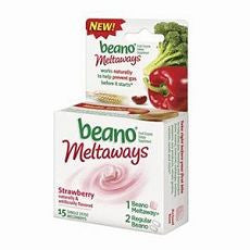 Beano Max Meltaways, Strawberry 15 ea