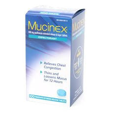 Mucinex Expectorant, Guaifenesin Extended-Release - OutpatientMD.com