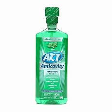 Act Alcohol Free Anticavity Fluoride Rinse, Mint