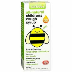 ZarBee's All-Natural Children's Cough Syrup,Cherry - OutpatientMD.com