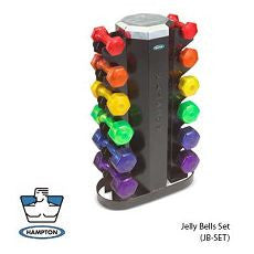 Jellybells Dumbbell Set with Rack