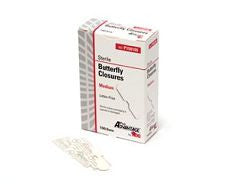 Medium Butterfly Wound Closure, 100/bx - OutpatientMD.com