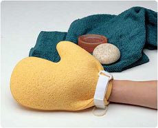 Mitt Wash Sponge with Velcro