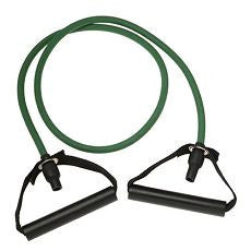 Resistance Band Light Resistance Green w/ Handles - OutpatientMD.com
