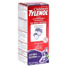 Tylenol Children's Oral Suspension 4oz Grape